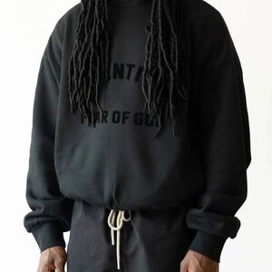 Fear of God Black Crewneck Sweater